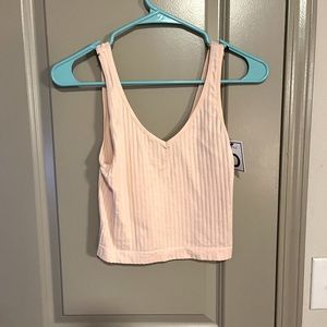 Peach Crop Top